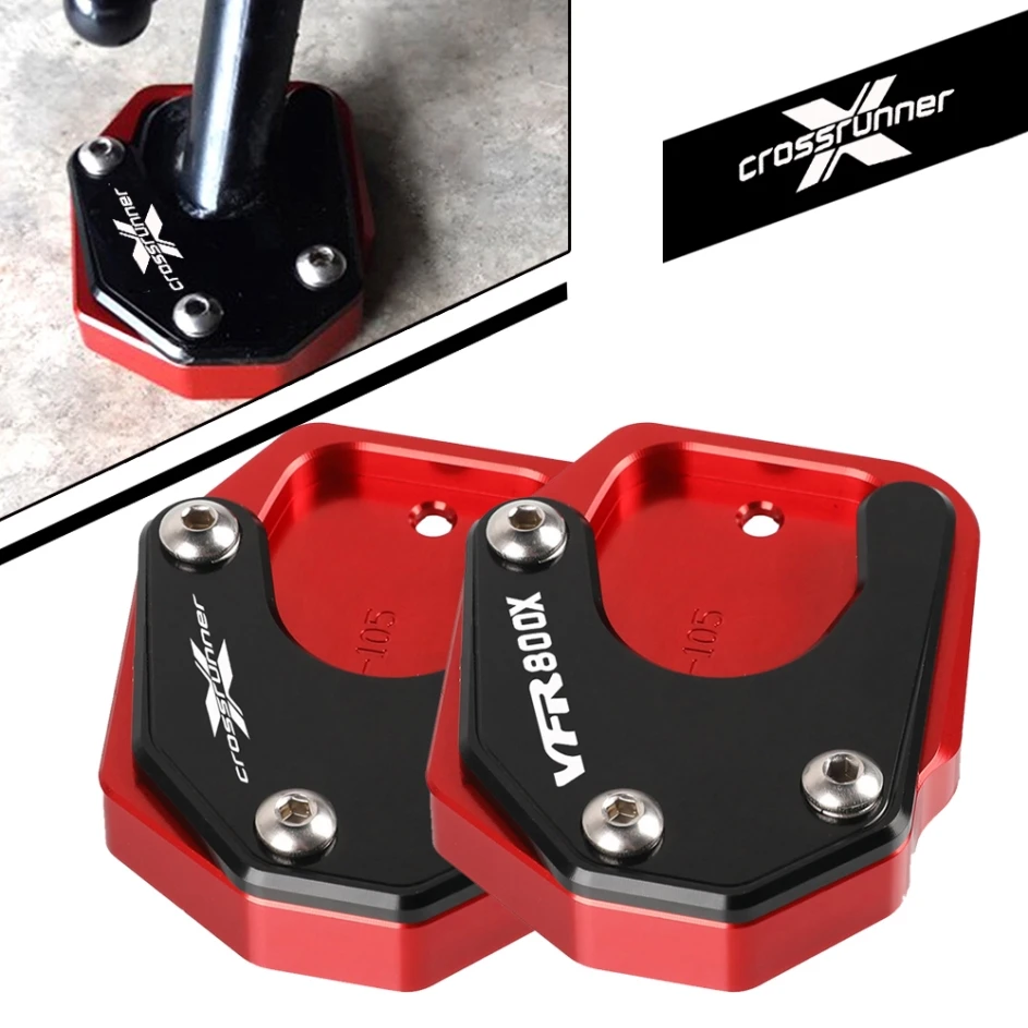 

Motorcycle Kickstand Enlarge Extension Support Plate Pad FOR Honda VFR800X VFR 800 X Crossrunner 2015-2023 2022 2021 2020 2019