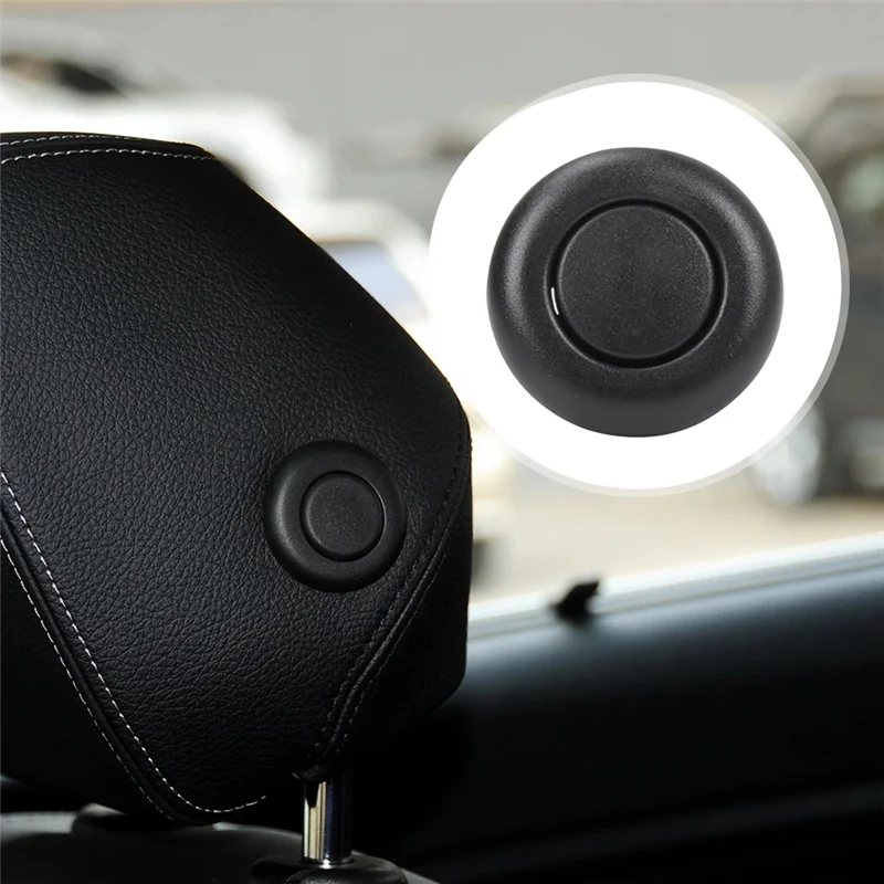 AS96-1 PCS Saklar Pengatur Tombol Sandaran Kepala Jok Mobil Aksesoris Mobil Hitam Untuk Mercedes Benz W205/W253/W213 C200 C260 E300 2015