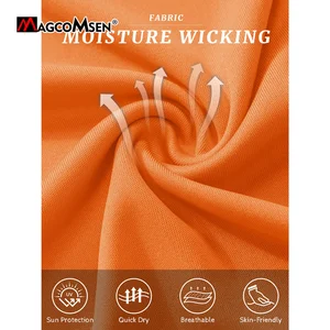 Men's Short Sleeve Men's Quick Drying, UPF50 + UV Protection, Sports for Running, Training, Surfing, Swimming, Rash Guard Shirt 12 Main Sales Surf Shirt - №4