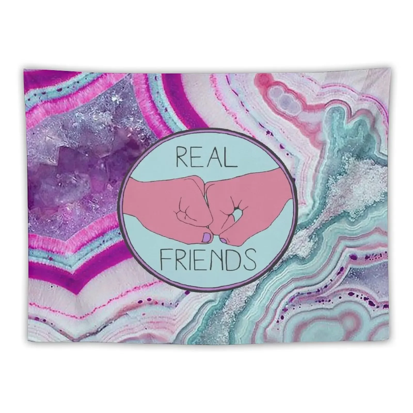 

Real Friends :) Tapestry Home And Comfort Decor Tapete For The Wall Carpet Wall Tapestry