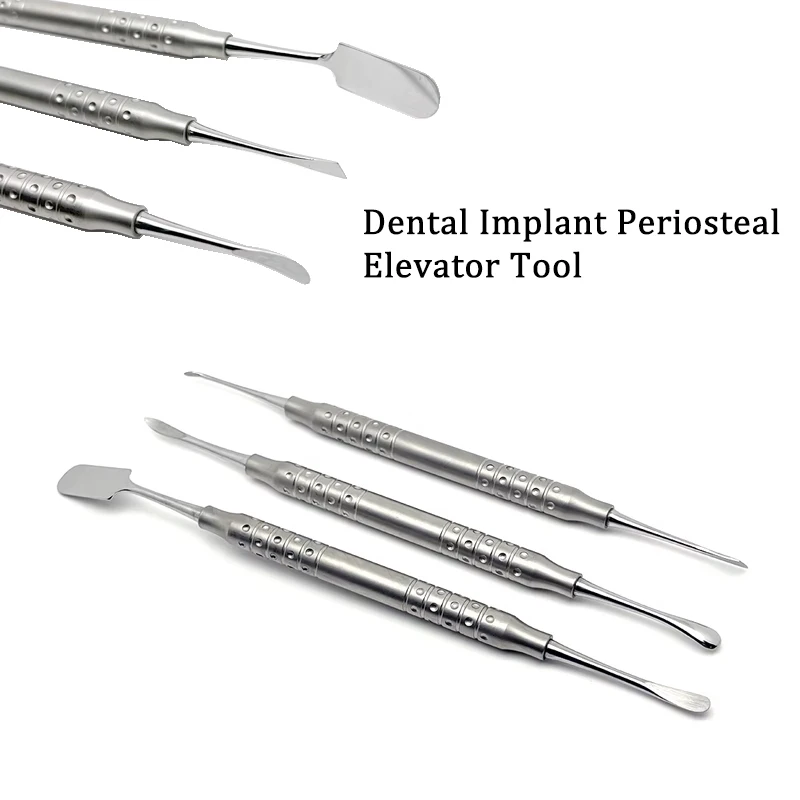 

Dental Surgical Instrument Double Ended Periosteal Elevator Implant Tool Set