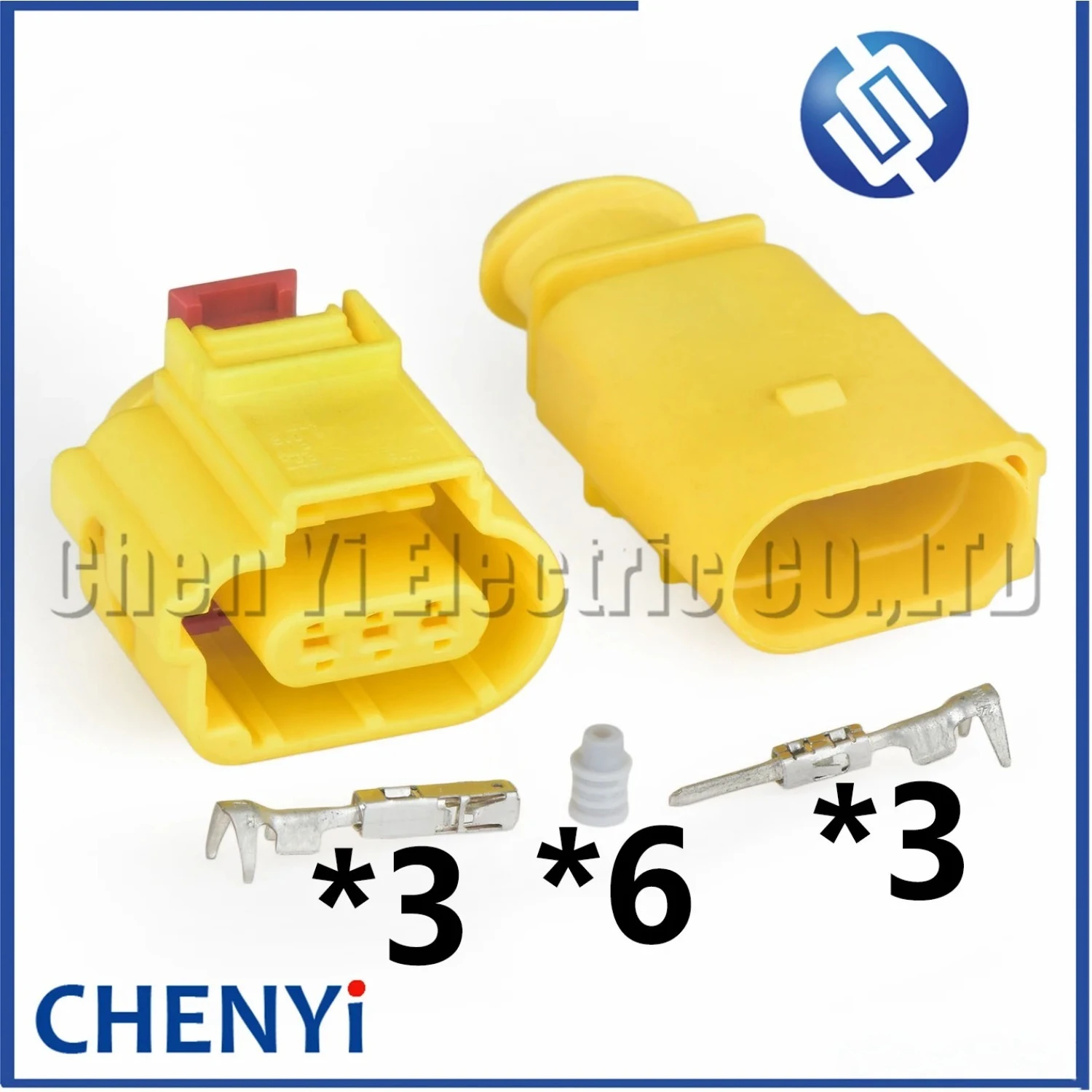 3 Pin Automotive waterproof connector sensor With Harness plug 8V0973703 8V0973803 1670588 1670591 8V0 973 703