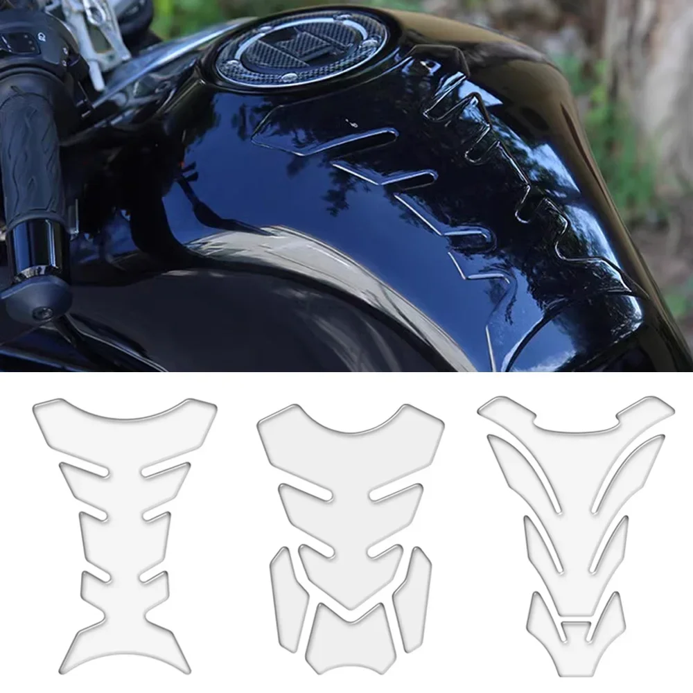 Transparent Resin Tank Pad Protector Universal for Motorbike for Kawasaki Honda CBR Suzuki GSXS GSXR Yamaha etc