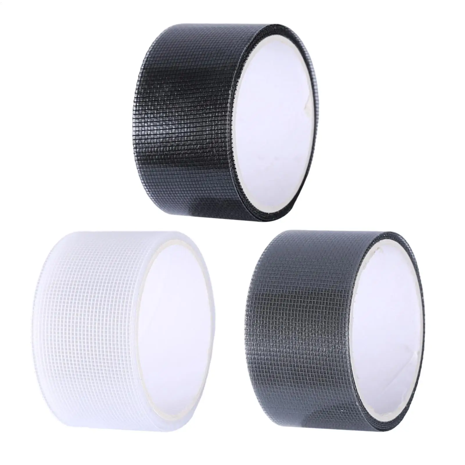 Screen Mesh Repair Tape 3 Rolls Waterproof Self Adhesive Window Screen Patch Kit Door Net Tears Cracks Holes Patio Balcony