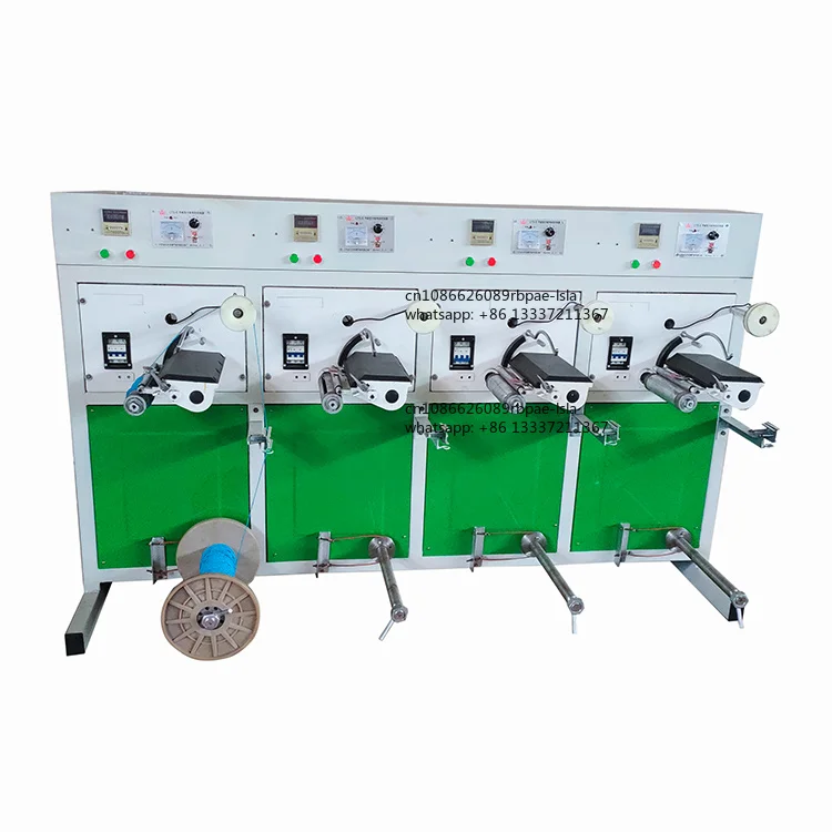 4-12 Inches Spool Winding Machine Sisal Rope Rewinding Machine Coil Winding Machine