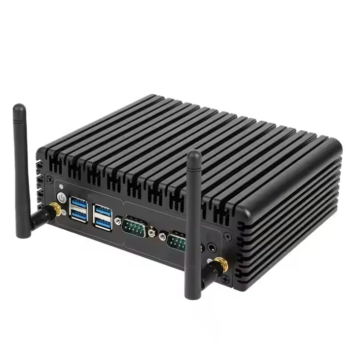 I3-5005U كمبيوتر مكتبي صغير مزدوج LAN وWIFI كمبيوتر أعمال بدون مروحة مع قابس الاتحاد الأفريقي والولايات المتحدة منتج جديد #3