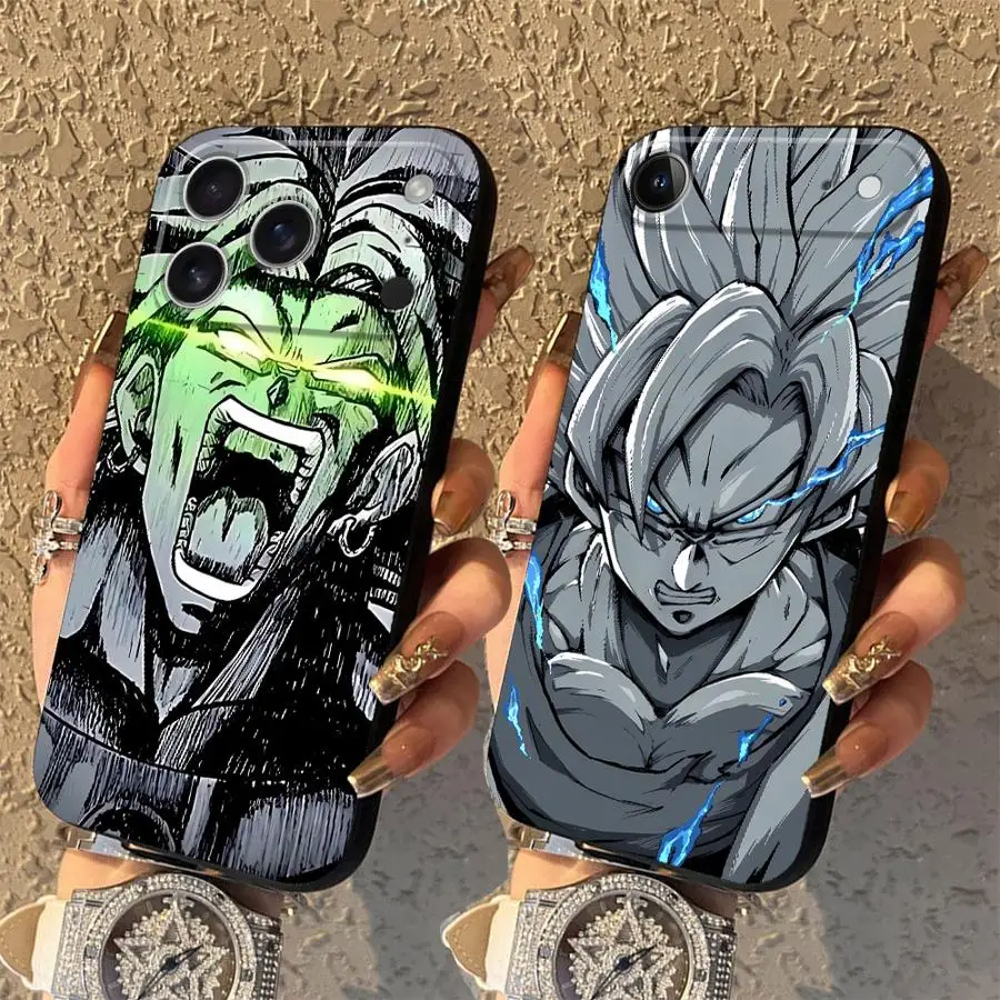 Anime Son Gokus Broli Handyhülle für Apple iPhone 17 18 Pro Max 18 XS XR 7 8 14 16 13 Mini Air 12 17e 16e 11 15 Plus
