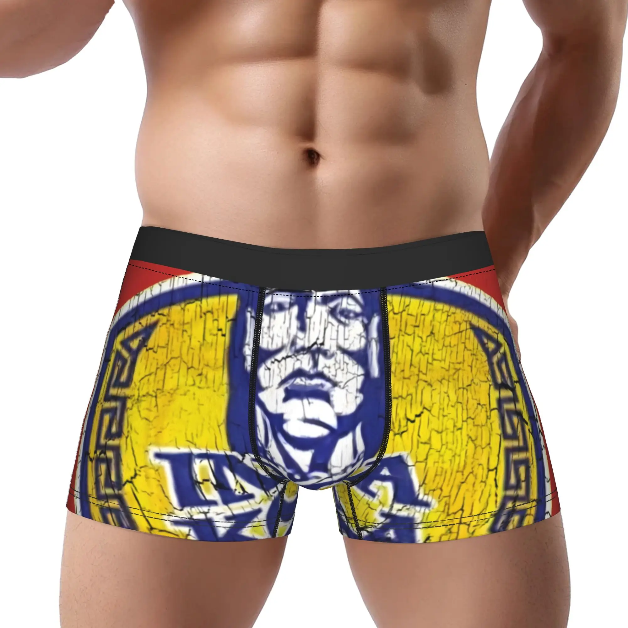 iInca Kola Cracked Inca Vintage iInca Kola Calzoncillos transpirables para hombre, ropa interior con estampado, calzoncillos tipo bóxer