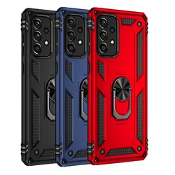Samsung A73 Shockproof Armor Case for Samsung A73 A53 A33 A13 5G Ring Stand Phone Cover for Galaxy A72 A52 A42 A32 A22S 5G A12