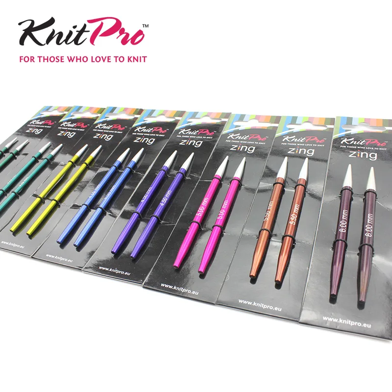 1 Pair Knitpro Spokes Removable Knitting Needles Knitting Pro Interchangeable Circular Needles Chopsticks For Sweater Knitting