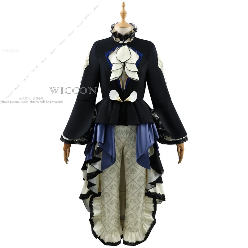 Ciel Phantomhive Cosplay Costume Fresh Oyster Dress Japanese Anime Carnival Party Devil Uniform Ciel Childe Performance Dress