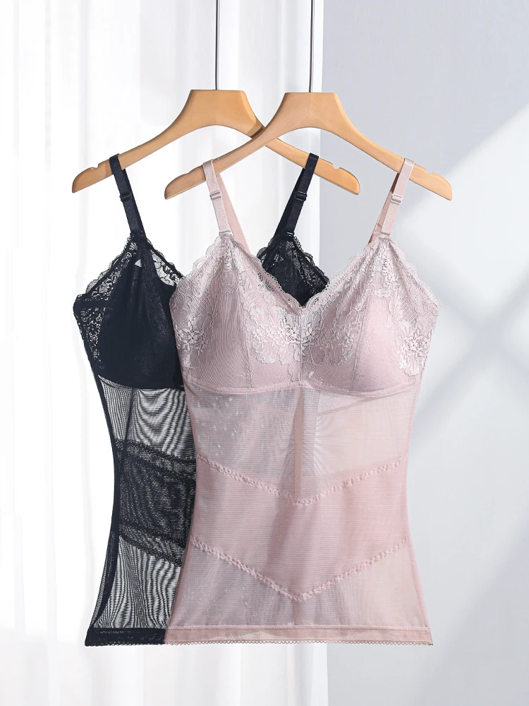 

Ультратонкий летний женский топ-бюстье для коррекции фигуры, утягивающий живот, повседневное нижнее белье из нейлоновой ткани