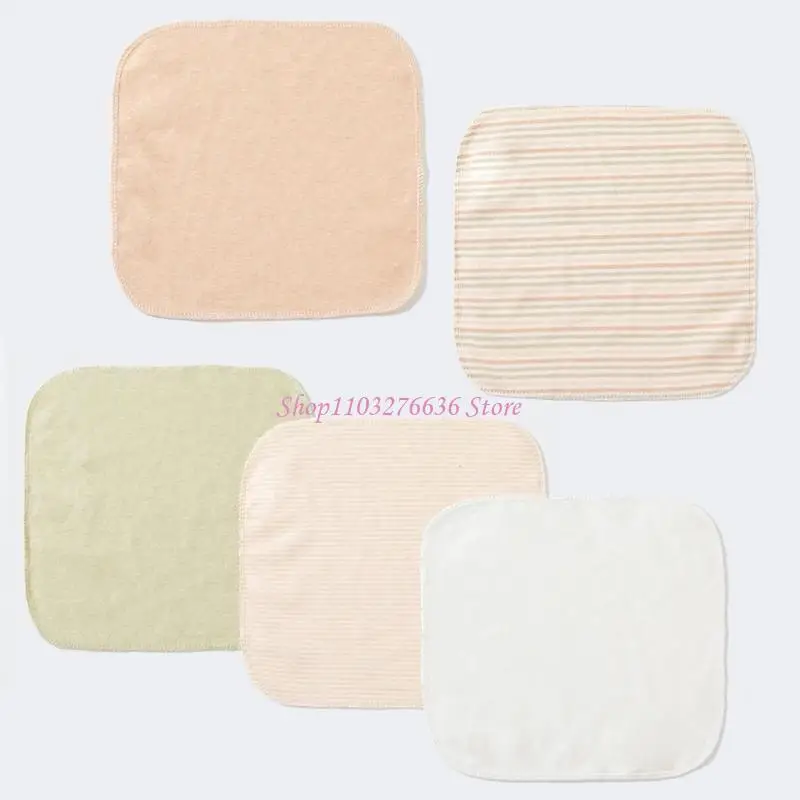 R6FD Trẻ mới biết đi thoải mái cho trẻ mới biết đi khăn mềm bông cho ăn vải