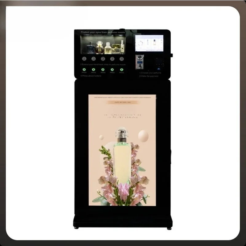 Automatic spray self-service vending machine Intelligent vertical desktop small vending machine Unmanned advertising machine