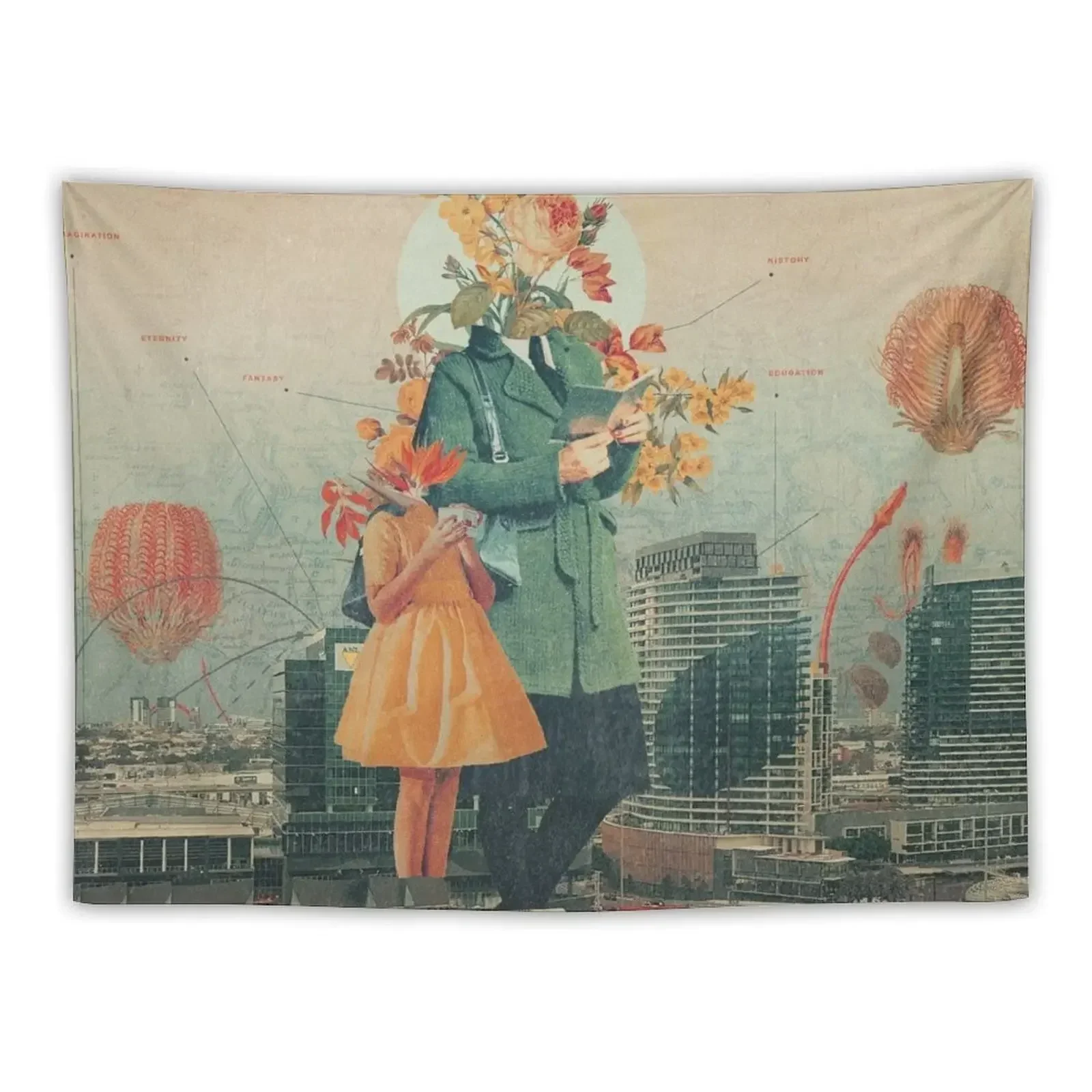 Victoria Tapestry Kawaii Room Decor Wall Hanging Wall Hanging Wall Tapestry