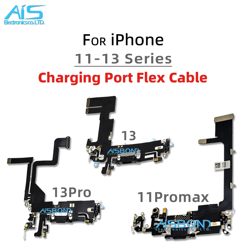 

USB Charging Dock Jack Plug Socket Port Flex Cable For iPhone 13 12 Mini 11 Pro Max 11Pro 12Pro 13Pro 11Promax 12Promax 13Promax