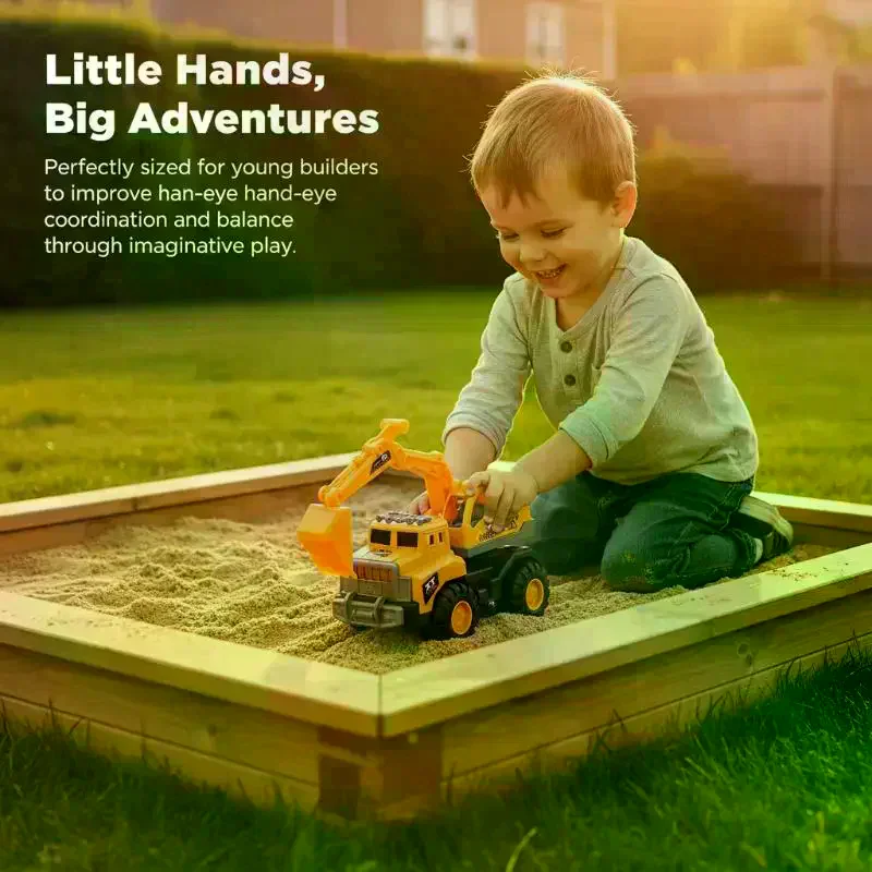 1Pcs Simulation Vehicle Big Toy City Car Concrete Mixer Truck Fire Role Play Boy Gift Construction Vehicle Sliding Bulldozer Toy