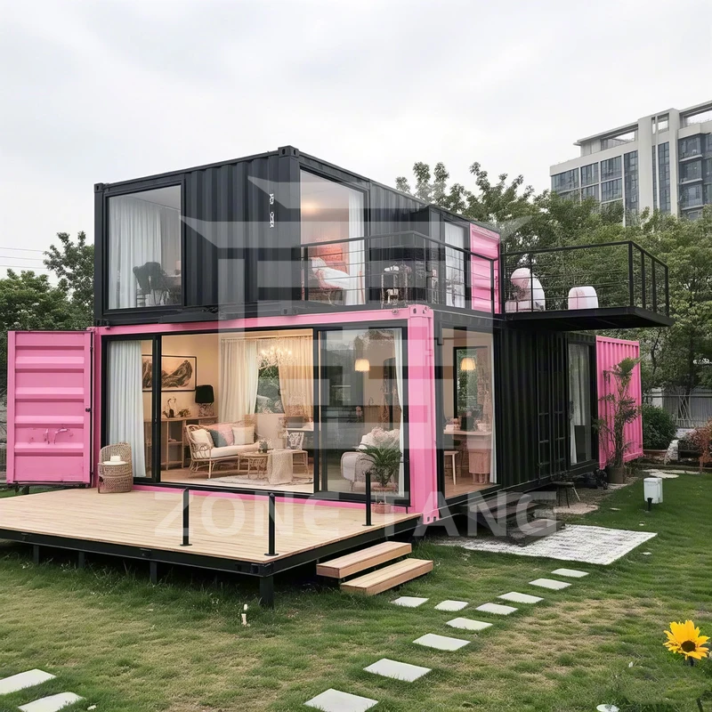 Casa rimovibile Prefabbricata Case contenitori espandibili di alta qualità Vendita calda Grandi case prefabbricate Personalizza Personalizzabili