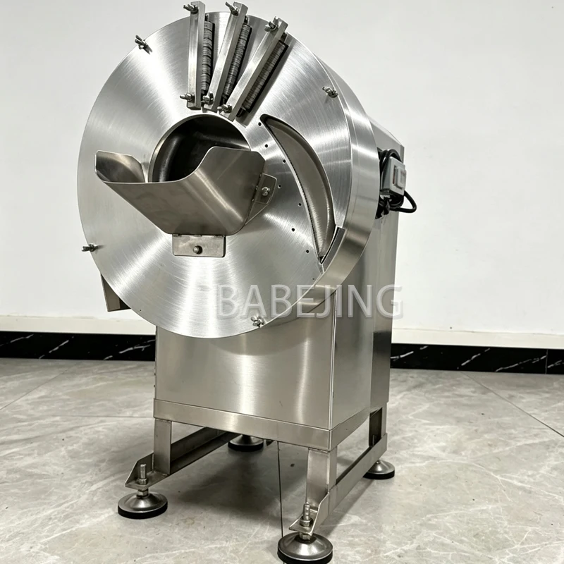 Industrial Ginger Slicer, Root Vegetable Shredder, High Speed Centrifugal Strip Cutting Machine For Bamboo Shoots