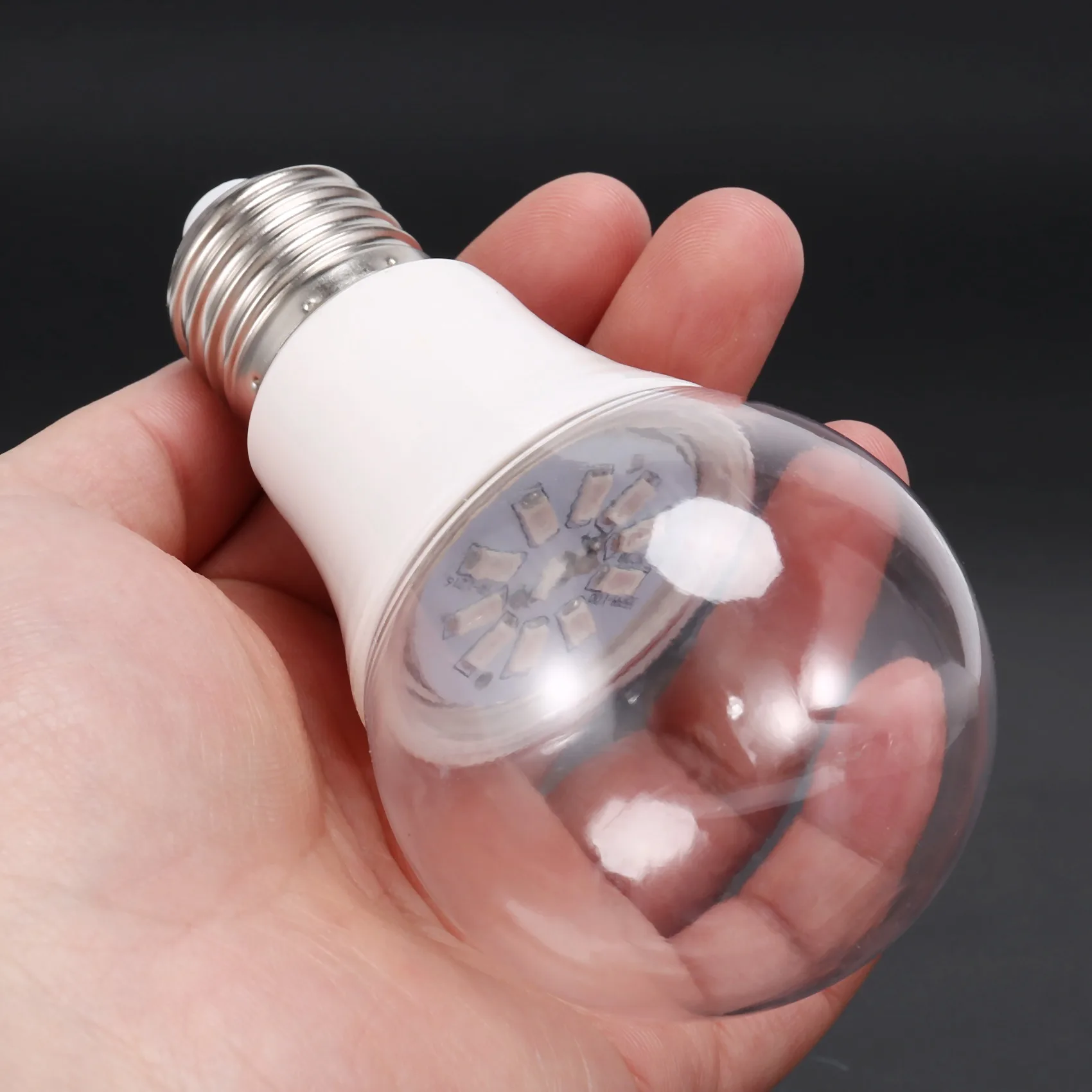 GOOD-6Pcs RZWD144 E27 5W 식물 조명 LED 스마트 램프 AC100-265V 전구