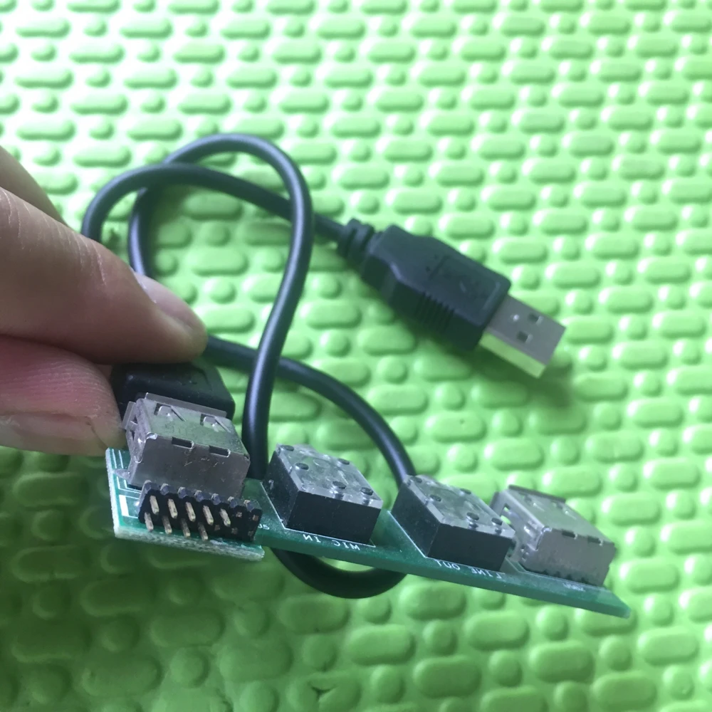 قرص USB DOM كبير 9 دبوس صغير 9 دبوس 9 دبوس Eusb إلى USB قارئ بطاقات القرص الإلكتروني الصناعي USB