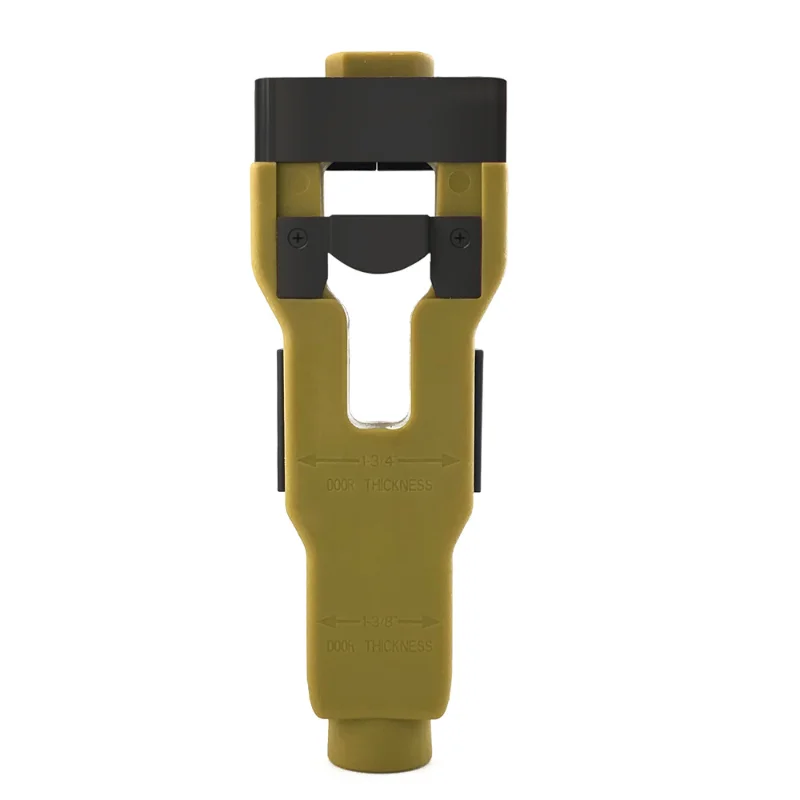 Door Latch Mortise Tool Kit, Door Lock Slotting Jig, Woodworking Recess Cutter for Door Latch Plate Install
