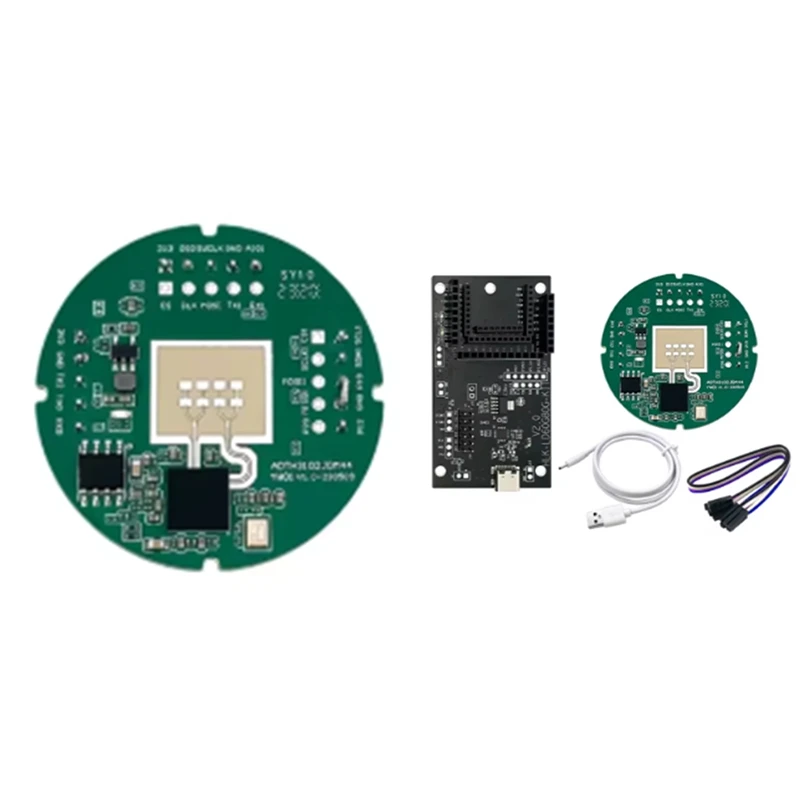 【Горячая】79G Датчик обнаружения уровня миллиметровых волн HLK-LD8001 Радарный модуль Бесконтактный высокоточный дальномер