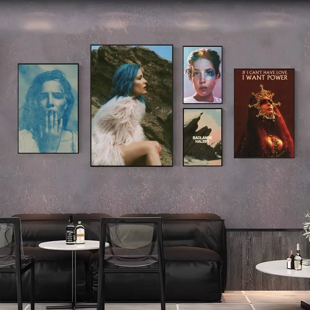 Певица Халсе Огородги плакат высокого качества общежитие гостиная эстетическое украшение стены живопись наклейки