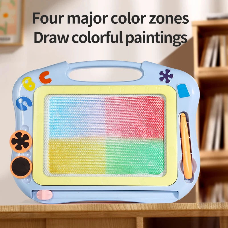 Kids Magnetic Drawing Board Educational Learning Toy Erasable Writing Board Fine Motor Skills Training Sensory Gift For Toddlers
