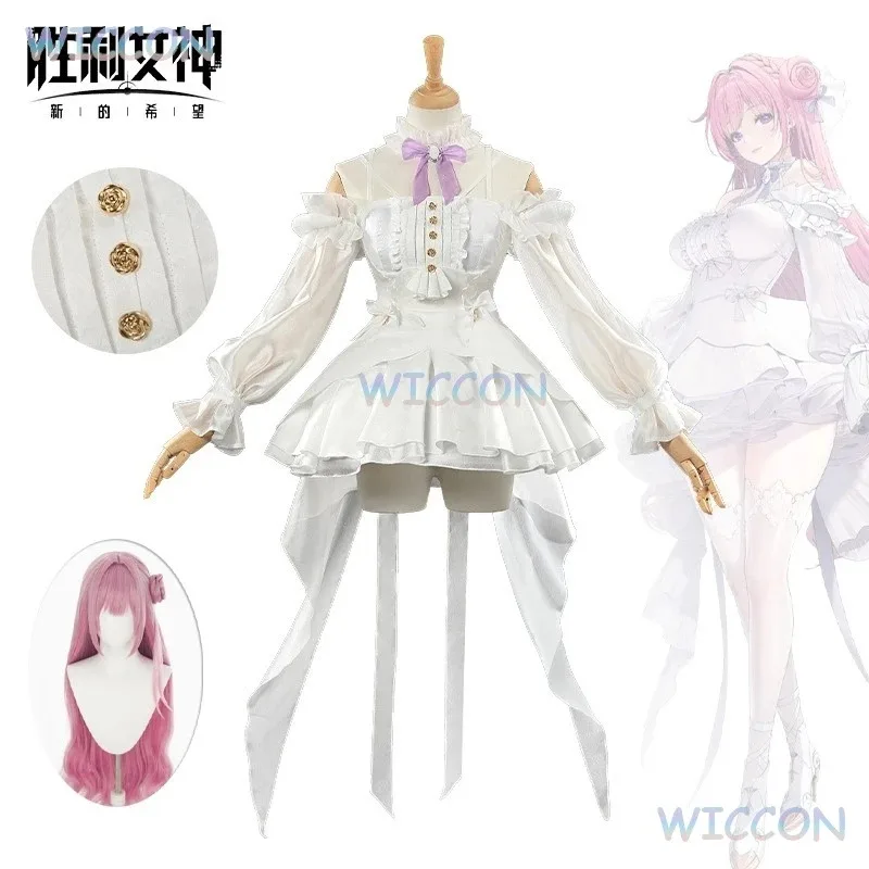 

asdh8@Dorothy Wig Nikke The Goddess Of Victory Dorothy Cosplay Costume Dress Women Uniform Halloween Carnival Party Outfit Fulls