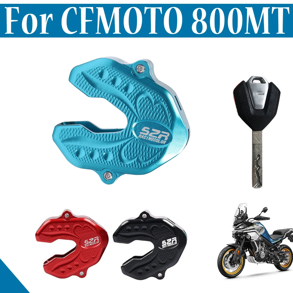 

800MT 2022 2021 Motorcycle KeyChain Key Case Cover Cap Protector Creative Decorative Guard Shell for CFMOTO 800 MT