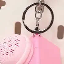 Nieuwe Mini Microfoon Sleutelhanger Multifunctionele Opnamemicrofoon Leuke Tas Hanger Prachtig Creatief Cadeau Grappig Geluid Speelgoed