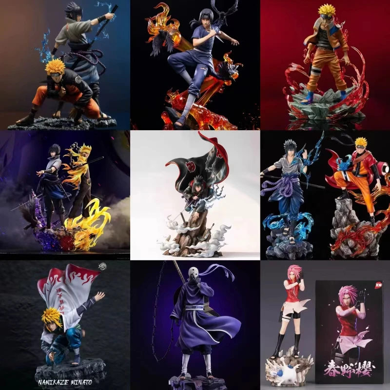 

NARUTO Mystery Box — случайная аниме-фигурка — собирайте все персонажи! Милый подарок для декора стола