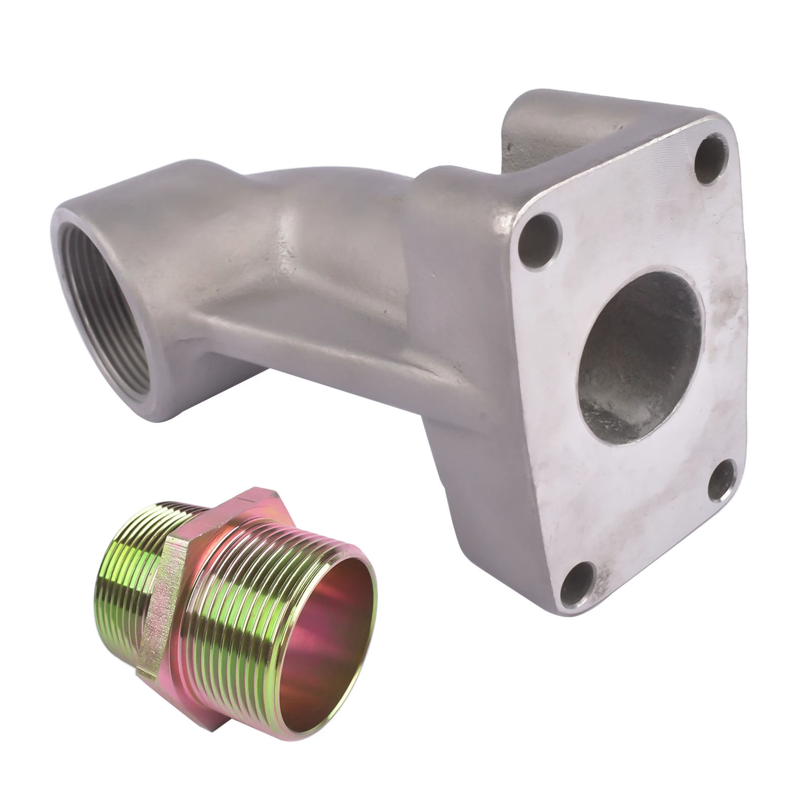 AP03 Exhaust Bend Elbow 128370-13610 for Yanmar 2GM 3GM30 3HM 3YM20 Stainless Steel