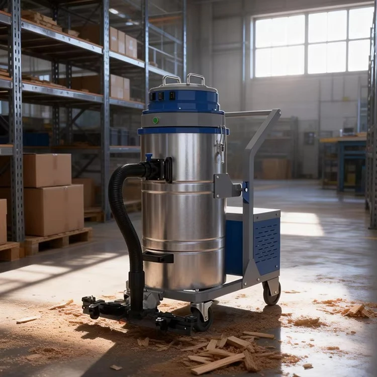 Stainless Steel Bucket Commercial Dust Collector 2100W 80L Industrial Vacuum Cleaner Wet and Dry Vacuum Cleaner