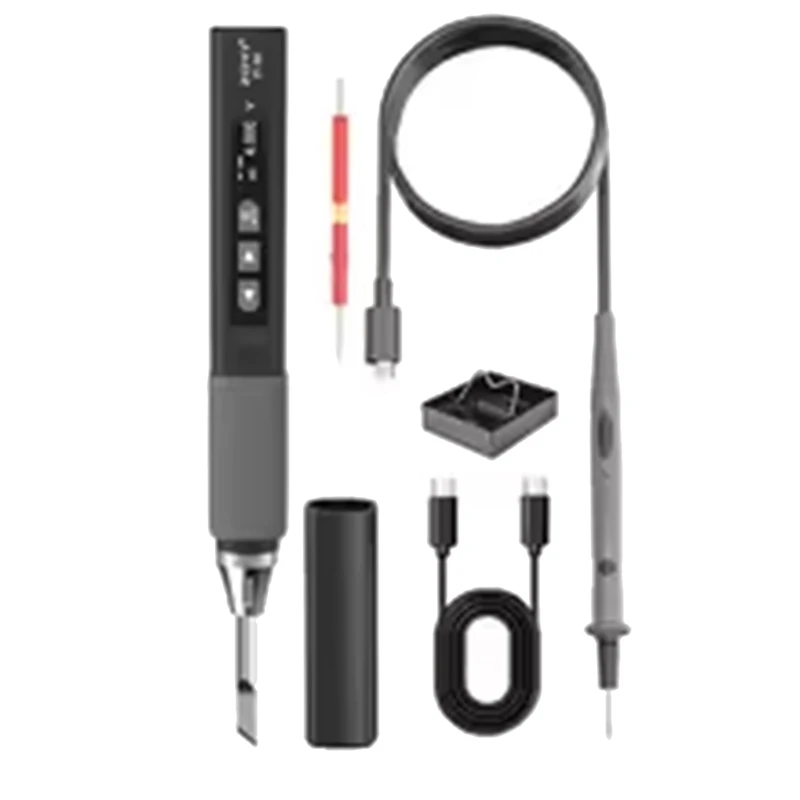 

AA46 ZOYI N2 Portable Smart Soldering Iron + Multimeter High Power Adjustable Temperature Welding Professional Home
