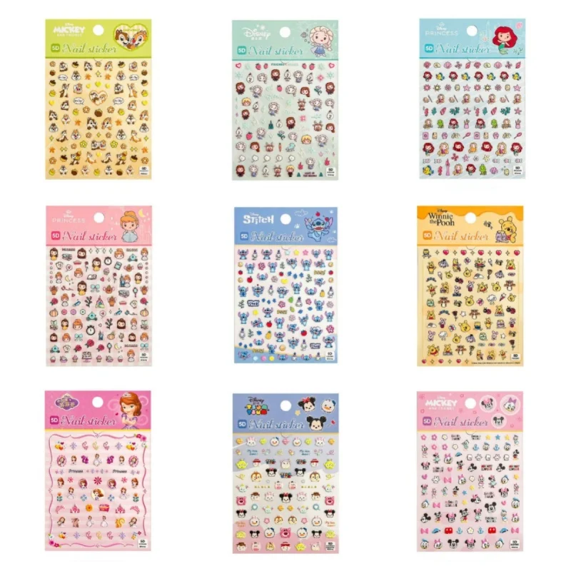 36pcs/lot Disney Princess Stitch Mouse Stickers Cute Scrapbooking DIY Diary Decorative Stationery Sticker Album Stick Label