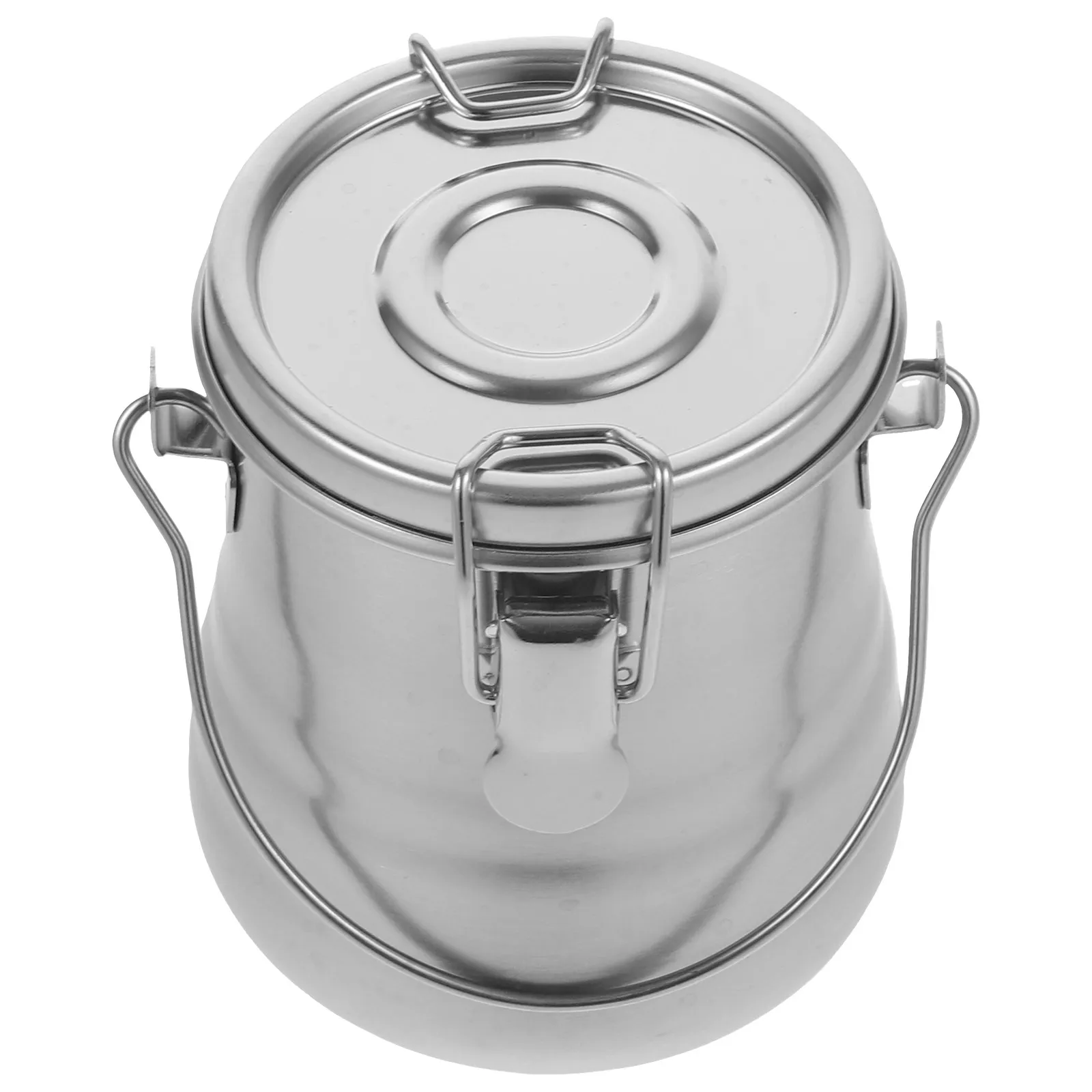 Metal Brush Washing Bucket Stainless Steel Double-Layer Portable Cover Art Tool Cleaner for Painting Sketch Outdoor Use