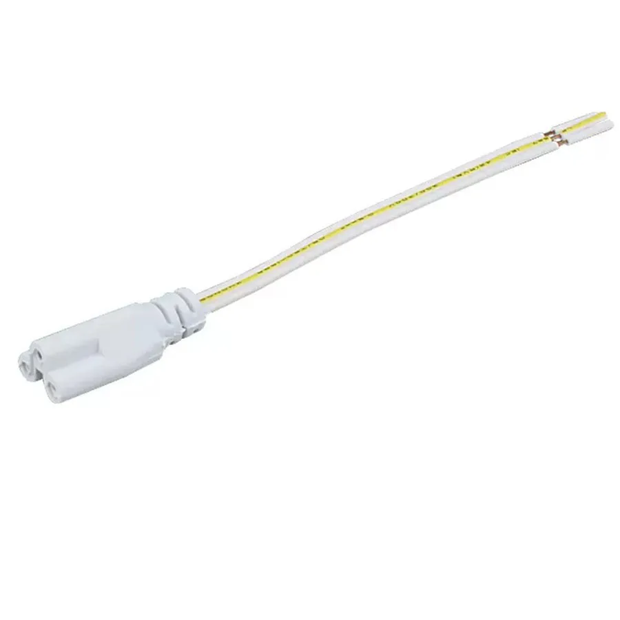 

10pcs/lot Female 2P 3P Connector 15cm 30cm 100cm Wire Female Terminal Plug For T5 T8 Tube lamp