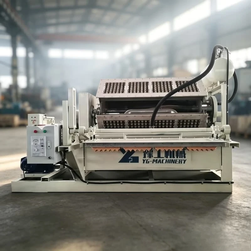 Gear Drive Egg Tray Machine Stable Transmission Low Noise Industrial Pulp Molding Manufacturing Equipment Customized Gear Ratio