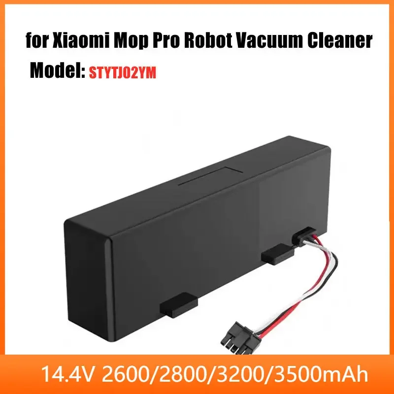 Reemplazo de la batería del robot aspirador Mijia mop Pro STYTJ02YM accesorio 14,8 V 2600 mAh 18650 batería de iones de litio