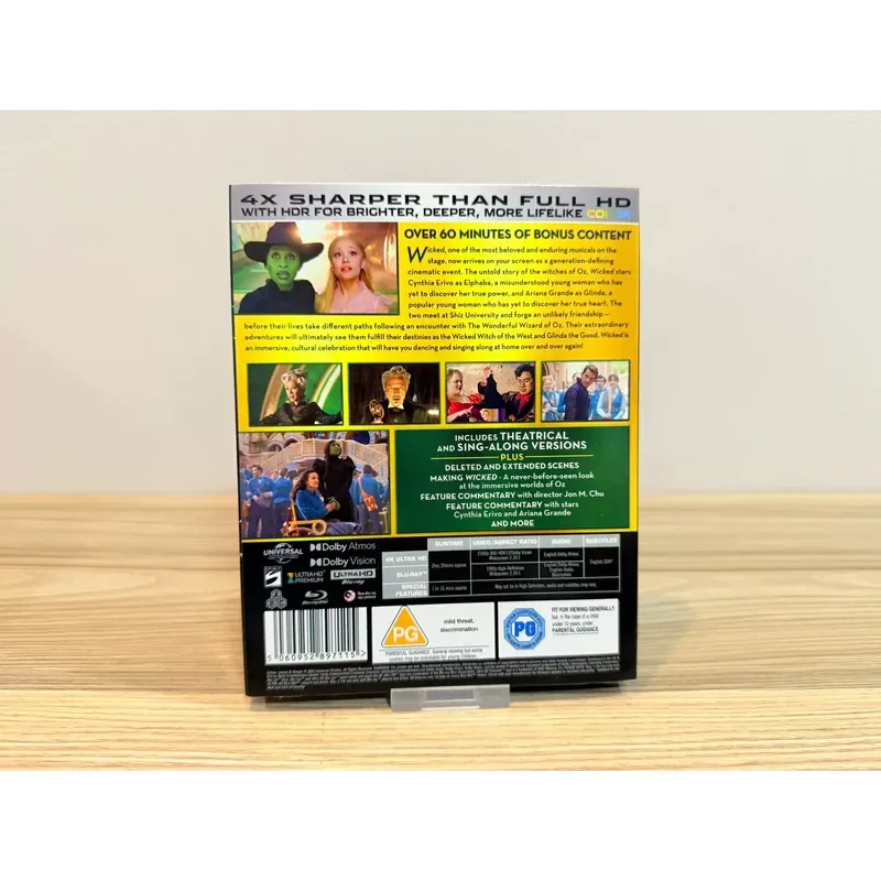 British Version 4K Blu-ray Disc Movie Magic Witch 1 High Definition Video