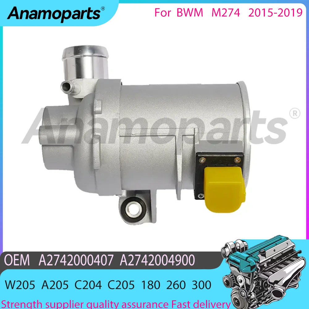 Engine parts Electric water pump for 15-19 Mercedes-Benz M274 W205 A205 C204 C205 180 260 300 E-CLASS G-CLASS A2742000407