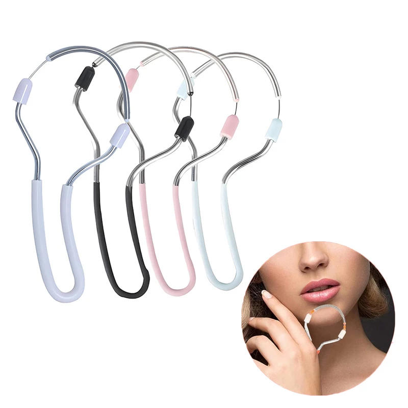 1/3pc Manual Hair Remover Portable Facial Cleaning Tool Lip Hairs Removal Device Face Shaverl Kit Women Beauty Faces Care Tools