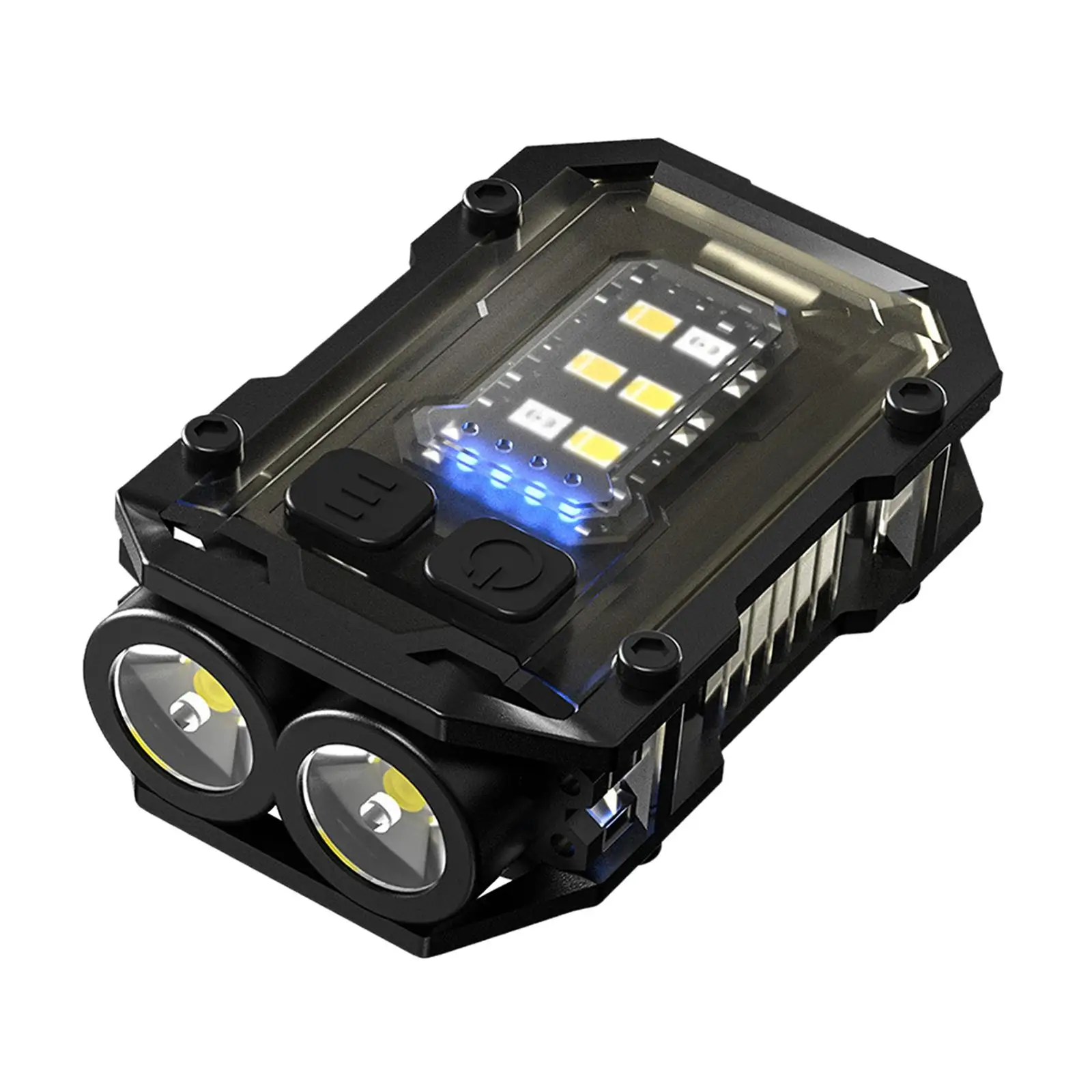 Keychain Flashlight Pocket Flashlight 8 Modes Handheld Torch Light Mini Flashlights for Traveling Outdoor Backpacking Camping