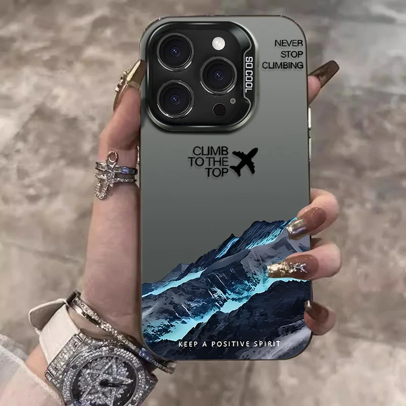 حافظة طائرات سنو ماونتن بيك لهاتف شاومي بوكو X7 X6 X5 X3 NFC F7 Ultra F6 F5 Pro F4 F3 GT M5S C65 C75 M3 M4 M5S M6 Pro 4G 5G #5