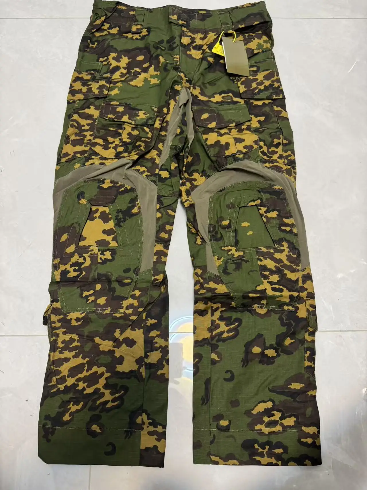 SS-LETO Russian Camouflage White Flower Yellow Flower Camouflage Tactical G3 GEN3 Combat Pants Shirt Nylon Cotton Tear Resistant