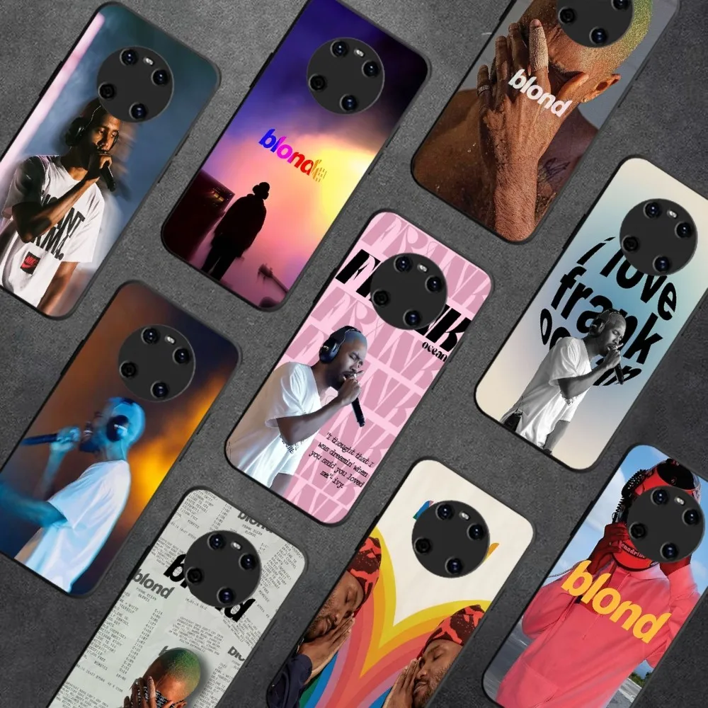 Singer F-Frank B-Blond O-Oceans Phone Case For Huawei Y9 6 7 5 Prime Enjoy 7s 7 8 Plus 7a 9e 9plus 8E Lite Psmart Shell