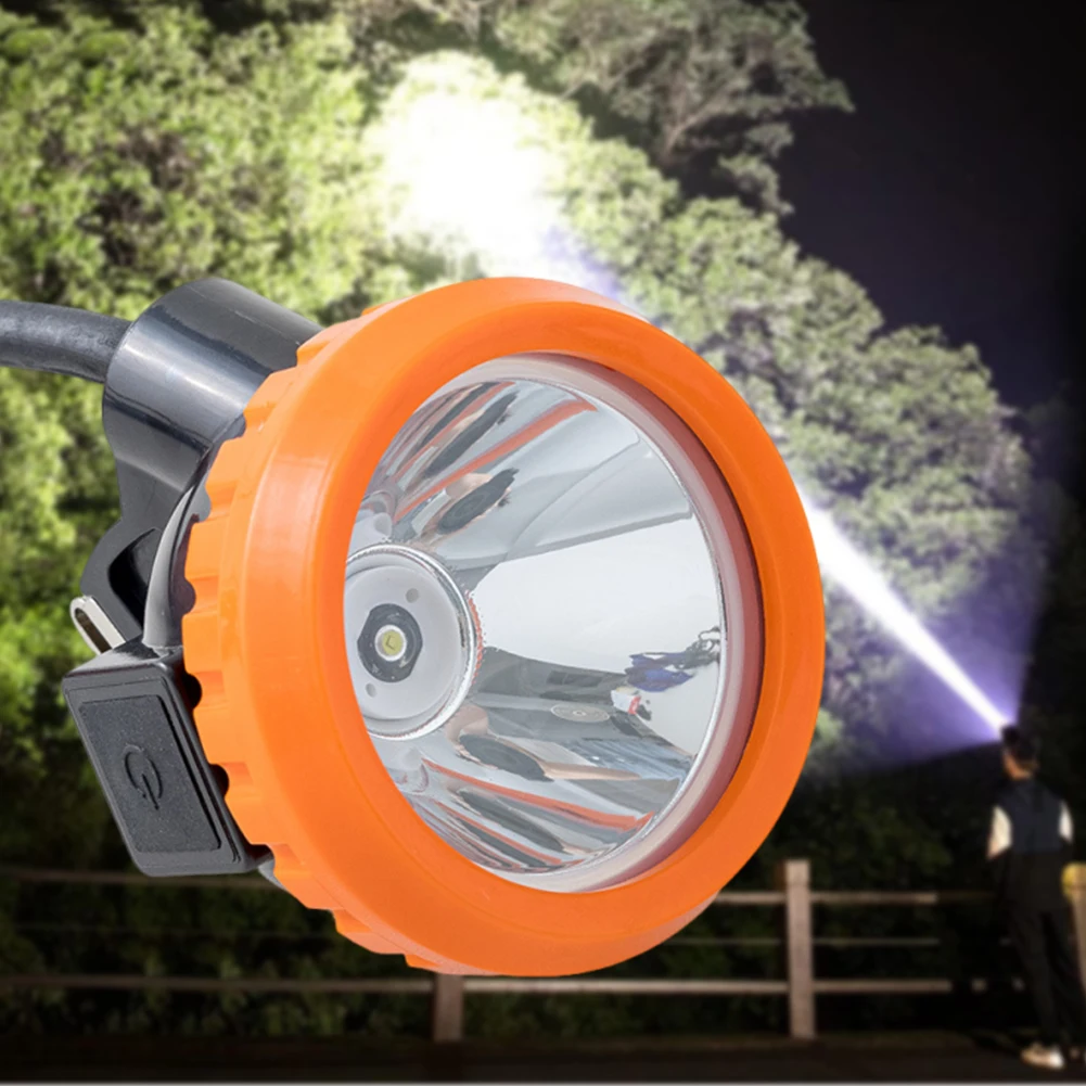 Waterproof Anti-Explosion Mining Headlamp Rechargeable Underground Head Flashlight Explosion-Proof Coal Miner Head Searchlight