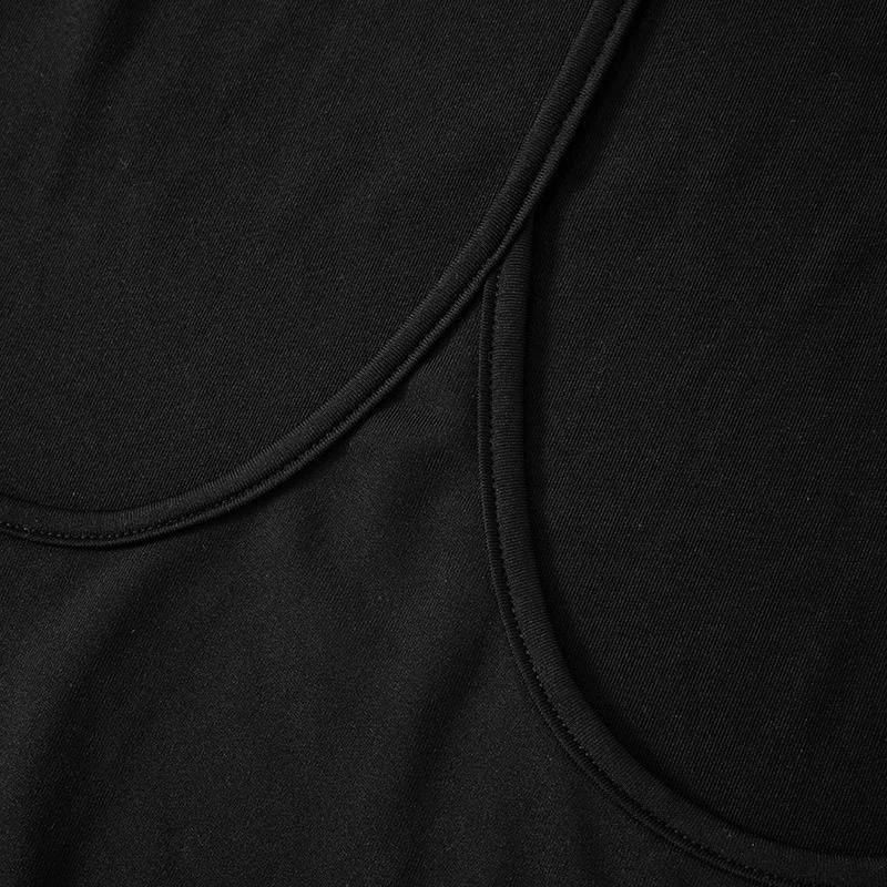 فستان نسائي قصير برقبة مستديرة ، كم طويل ، أسود ، كاجوال ، مثير ، صغير ، نادي ، حفلة ، خريف ، خريف ، ، #6